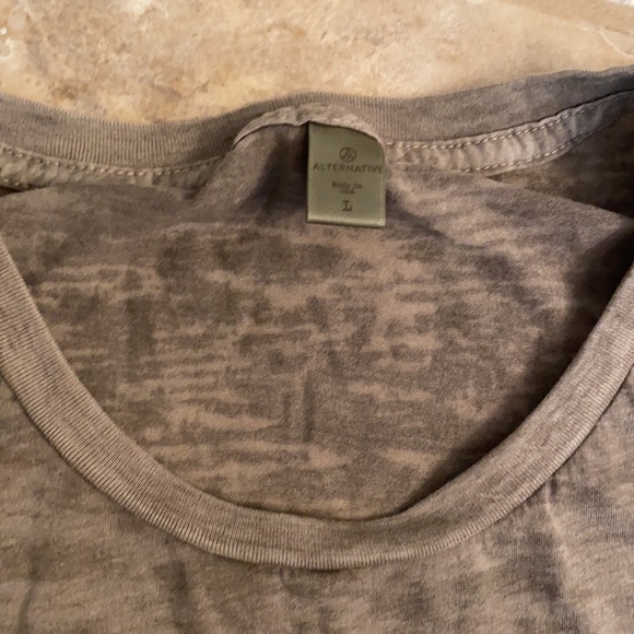 Alternative Apparel Olive Green Tee - Picture 3 of 7